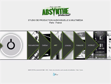 Tablet Screenshot of absynthe.net